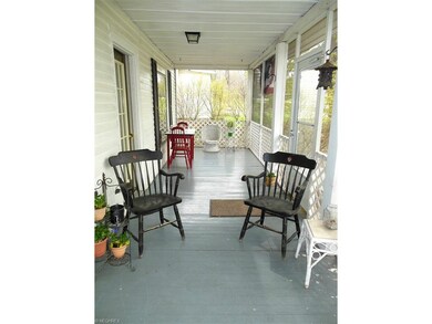 The screened front porch will a favorite gathering