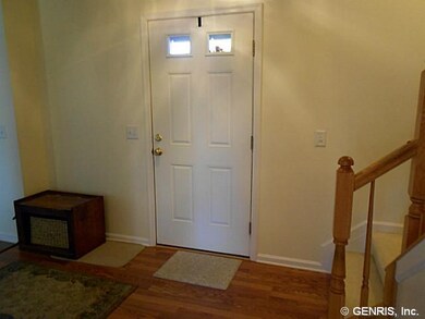 Foyer. The front foyer is spacious for welcoming y