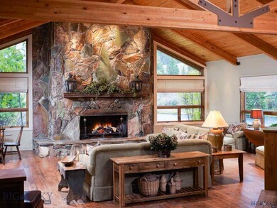 Great Room with Wood Burning Fireplace