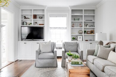 Custom built-in bookcases