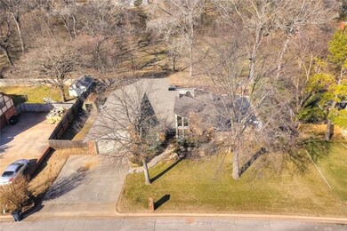 View of greenbelt behind the property.