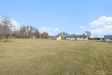0.74 acre back yard