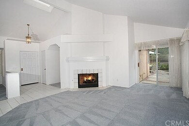 Wood burning or gas fireplace