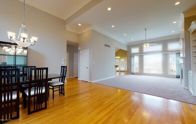 Foyer View of Dining Area and Great Room