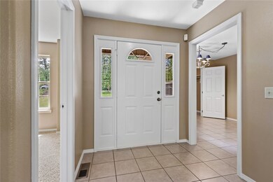 Front entry.  Home includes a security system.  Buyer will have to verify the areas covered and how well the system works.
