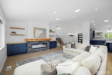 Completely remodeled main level, you'll love relaxing in this living room