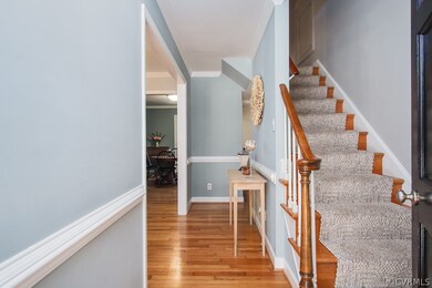 Fresh Paint and beautiful hardwoods! Plenty of cha