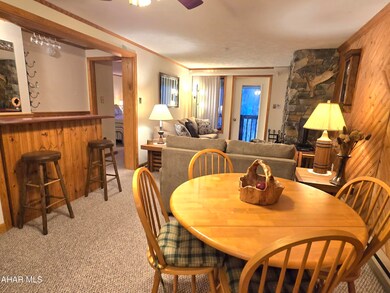 Dining Area. Fully furnished condo.