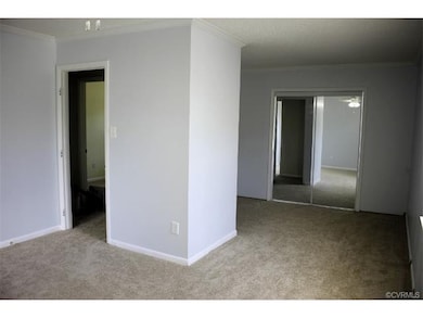 Master bedroom with office nook and walk-in closet