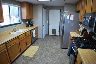 Kitchen with new appliances