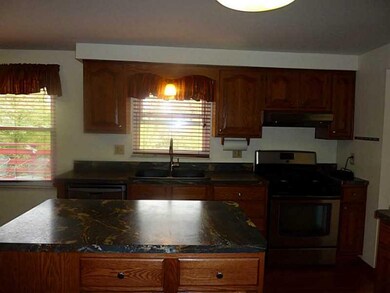 Kitchen. THE RANGE IS CONVECTION & THE EXHAUST IS 