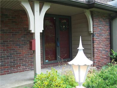 Long covered front porch.