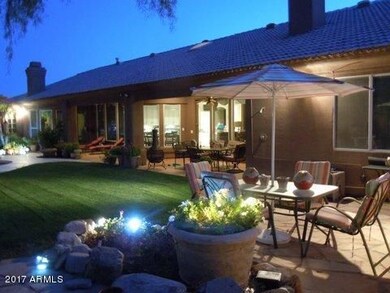 Backyard ready for entertaining