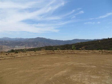Views to the East with Dehesa Valley in the distan