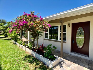 Landscaped Entry