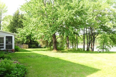 Back Lawn leading to POND