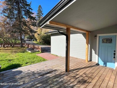 Covered front porch