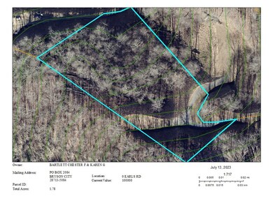 Aerial Swain County GIS Map
