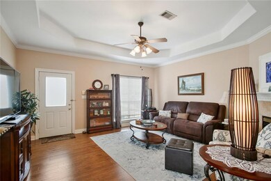 View of Living Area from Dining Area
