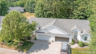 Front with private backyard
