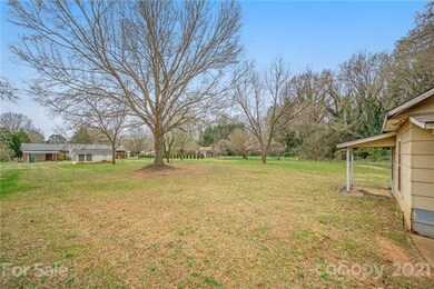 Lots of room to run and play in the backyard.
