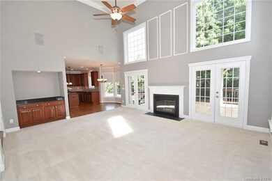Beautiful Great room w/gas fireplace that opens to