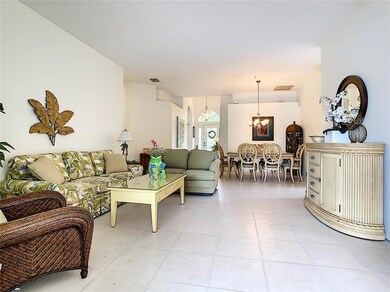 Combined living and dining.