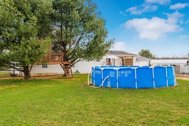 Back yard pool & treehouse