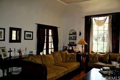 Living Room with French Doors