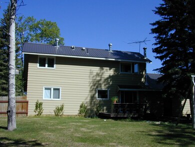 Rear view of house