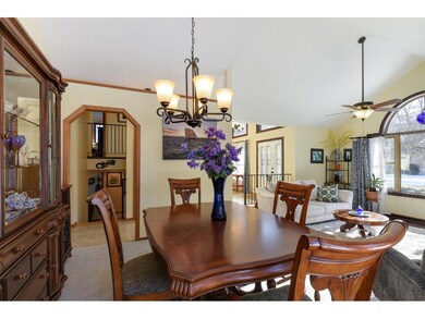 Large formal dining room