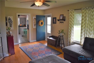 Freshly painted front door!