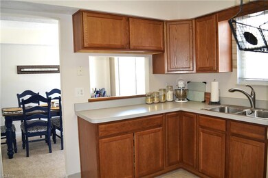 Spacious kitchen for cooking and staying in touch 