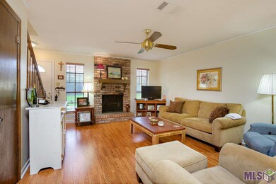 Laminate wood floors, and wood burning F/P