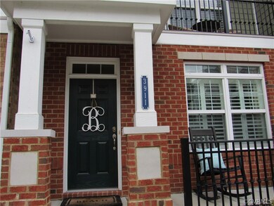 Covered front porch entry