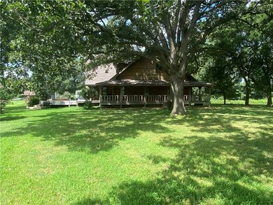 East side of the home.