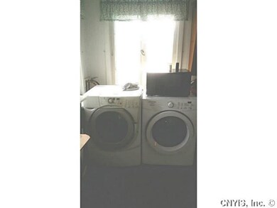 Laundry. This is where the breakfast nook was.  So