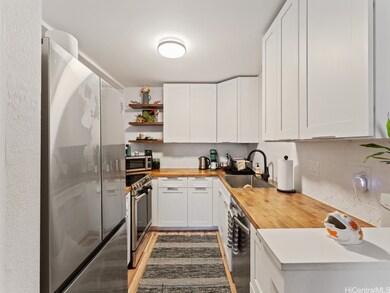 2022 Renovations include luxury vinyl plank flooring, butcher block kitchen counters, white shaker cabinets, ceiling fans, appliances, and more!