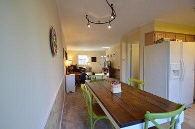 View towards living space