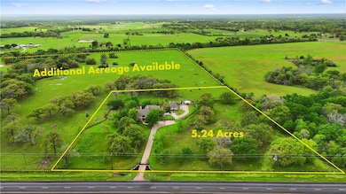 View of rural area with property parcel outlined