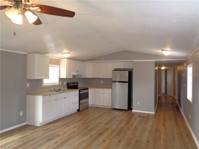 Kitchen - New Laminate Flooring
