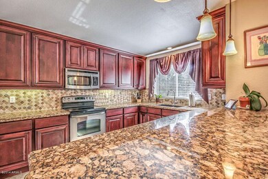 Kitchen with Granite Countertops
