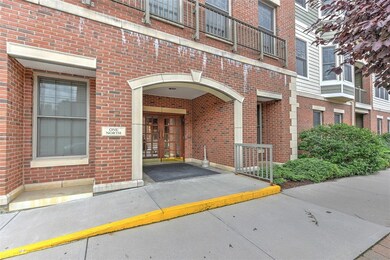 Main entrance opens to lobby