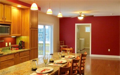 Kitchen Dining Area. Door Leading to...