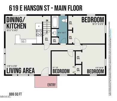 MAIN FLOOR LAYOUT
