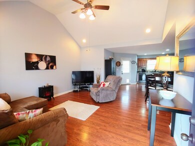 Vaulted ceilings and beautiful flooring greet your guests!