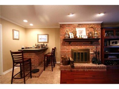 Living Room. Wet bar for easy entertaining.