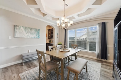 Formal dining with lots of natural light or lights