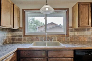 Remodeled kitchen.