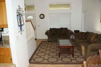 Living room from dining area